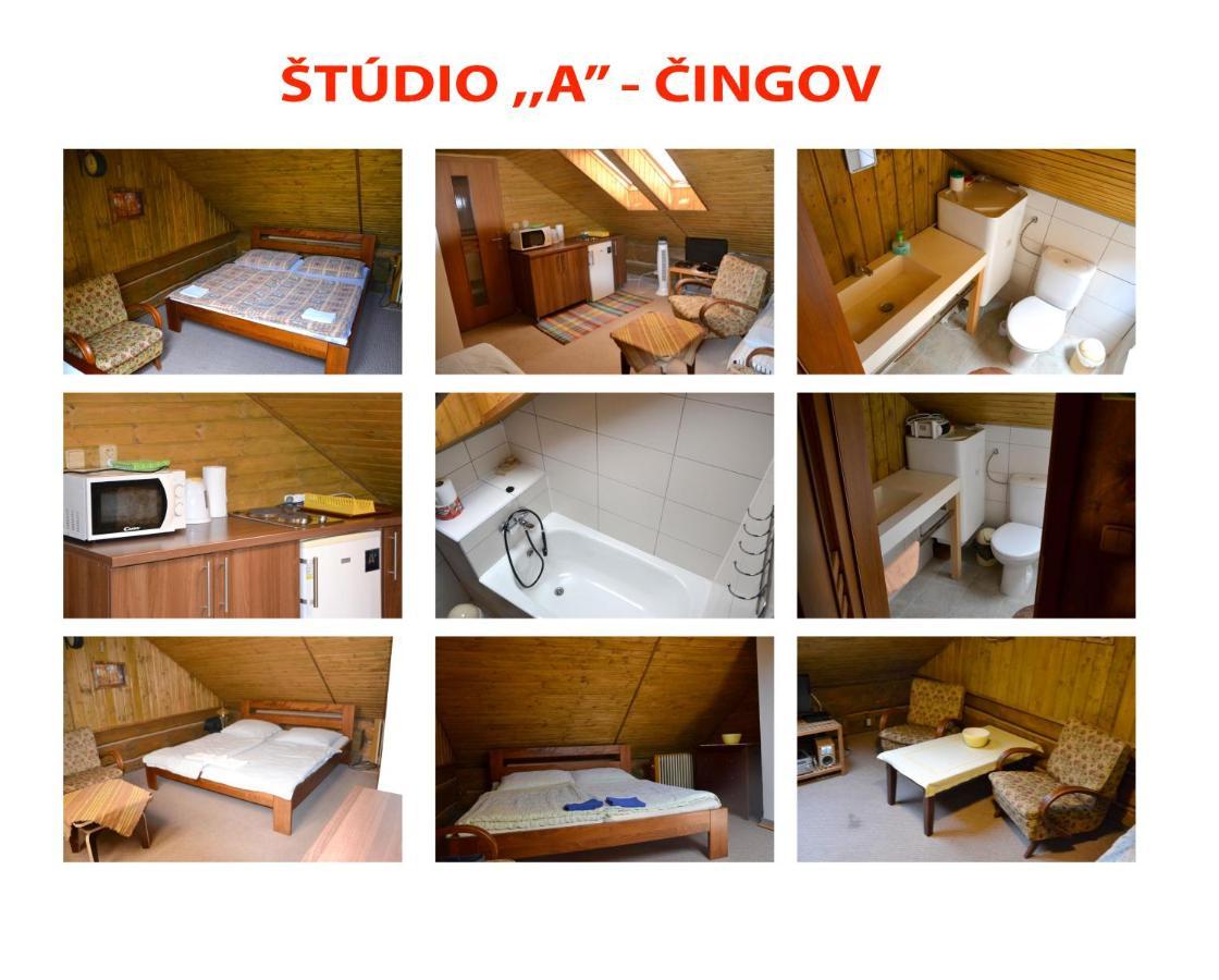 Studio Apartman Pohoda Cingov Slovensky Raj Spišské Tomášovce Exteriör bild