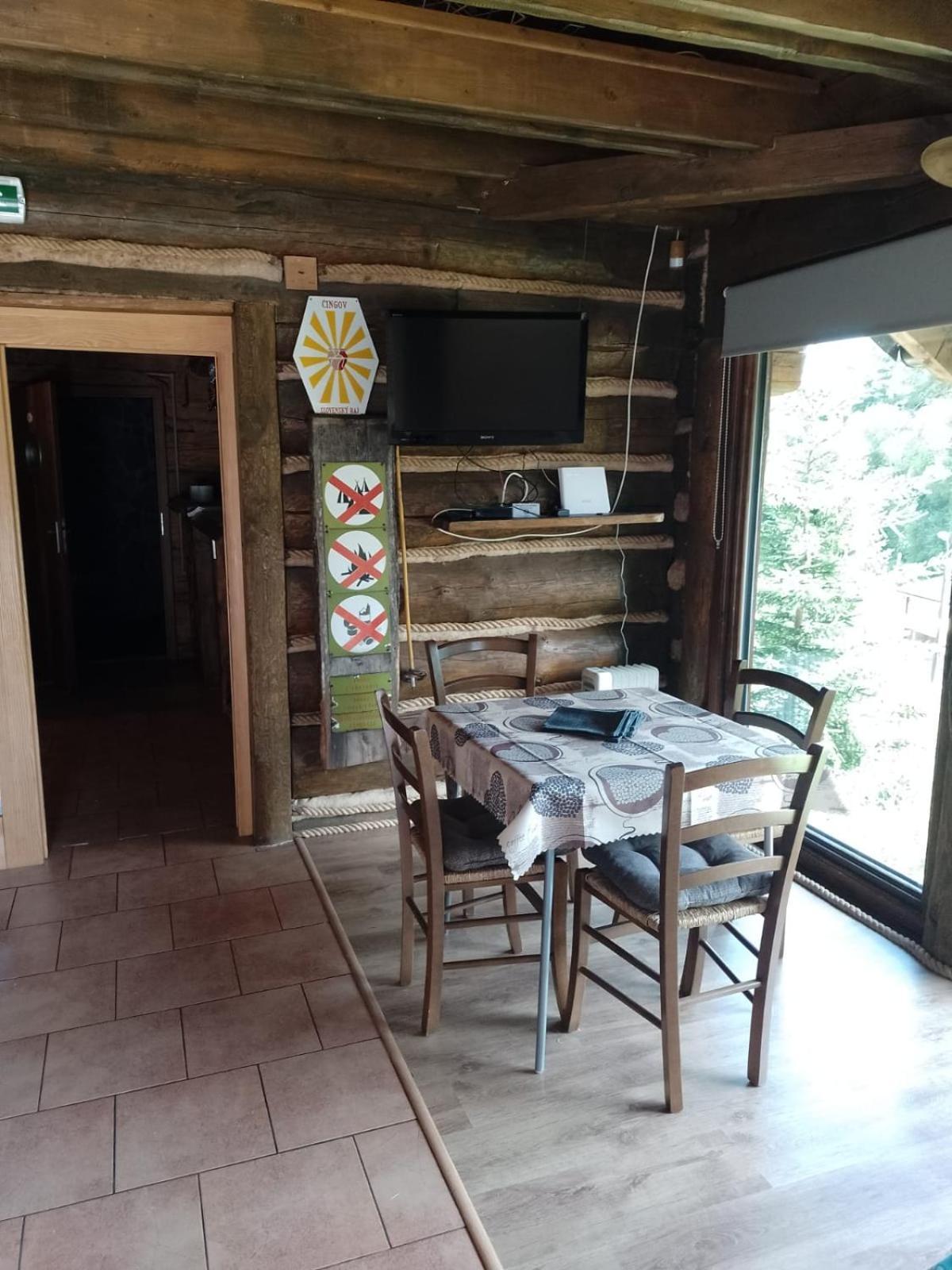Studio Apartman Pohoda Cingov Slovensky Raj Spišské Tomášovce Exteriör bild